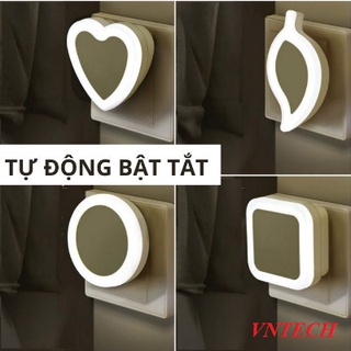 Đèn ngủ cảm ứng led cảm biến ánh sáng tự động bật tắt, đèn decor phòng ngủ - giá tốt nhất