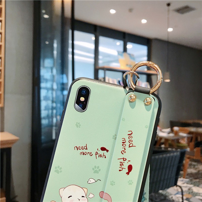 OPPO A9 Reno RenoZ A57 A39 A83 A59 F1S Panda dây đeo xiên treo dây buộc nữ điện thoại di động vỏ chống vỡ