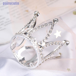 Vương miện công chúa mini trang trí tóc cho bé gái