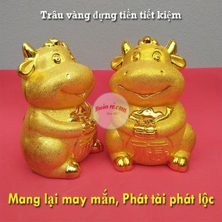 Trâu vàng đựng tiết kiệm