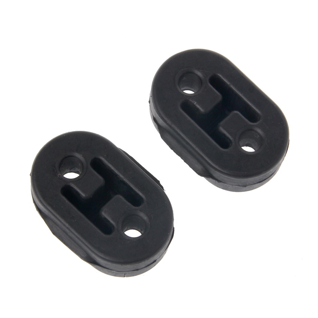 2 bệ cao su gắn ống pô xe hơi tiện lợi