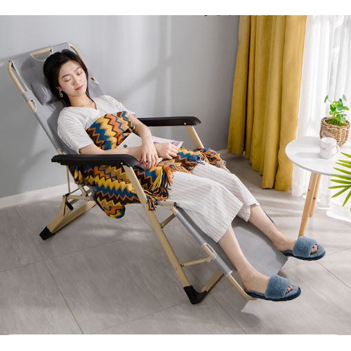 Ghế Ngủ Trưa Thư Giãn M668 - Có Thể Ngã Thành Giường
