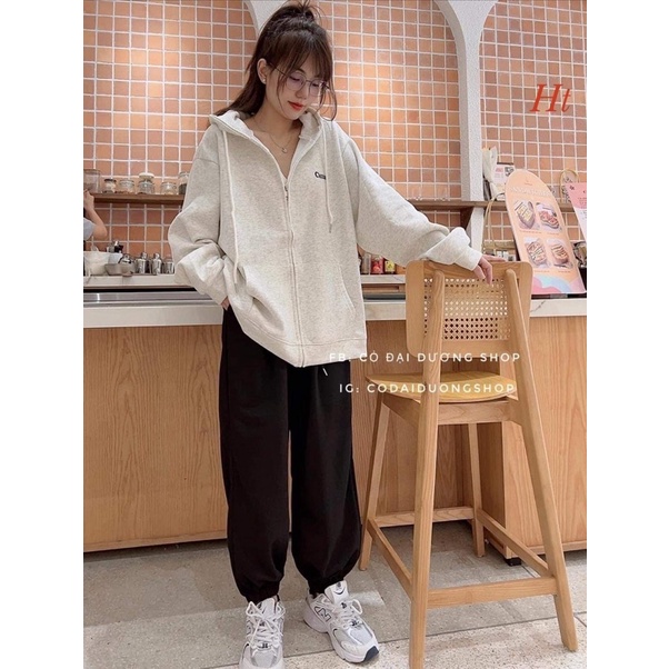 Áo khoác nỉ cotton CHEER HT12