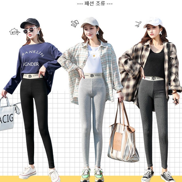 Quần legging lưng cao thoáng khí thời trang 2020 sành điệu cho nữ Butberrl