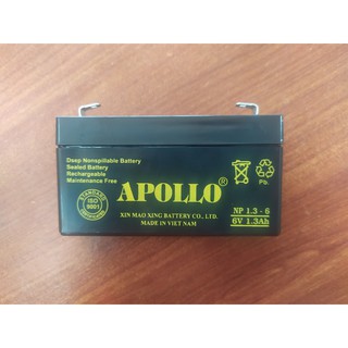 Pin sạc 6V/1.3Ah CÂN KD TBED, FHB, VMC, TPS DS