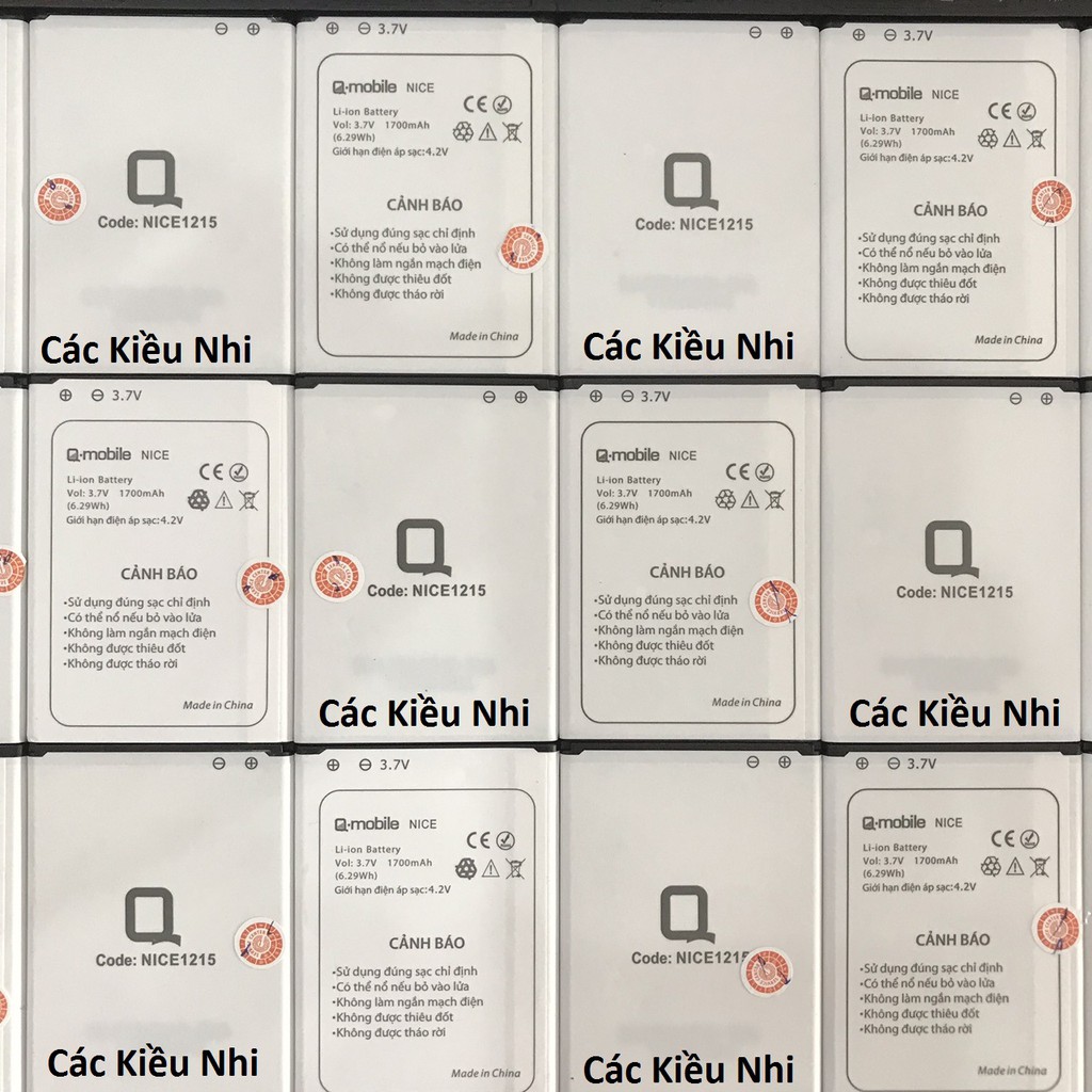 Pin Qmobile Nice NICE1215