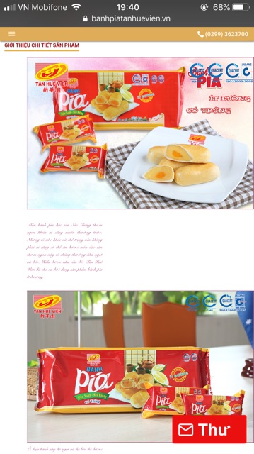 Bánh Pía ít đường đậu xanh-sầu riêng-trứng muối (Pia Mung Bean LESS SUGAR with egg) | BigBuy360 - bigbuy360.vn