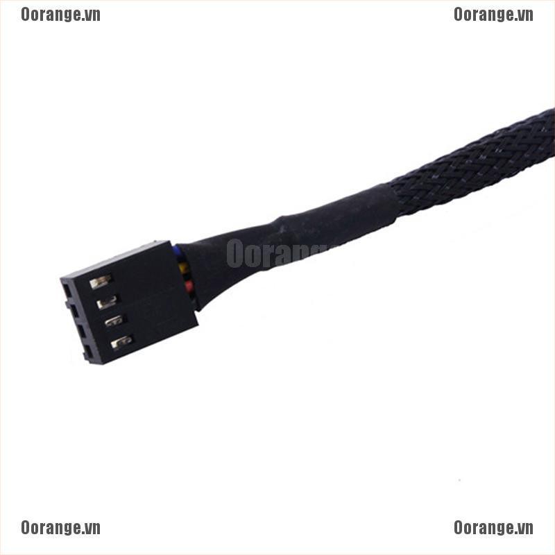 Dây Cáp Kết Nối Quạt Tản Nhiệt Máy Tính 2 Đầu 4 Pin PWM