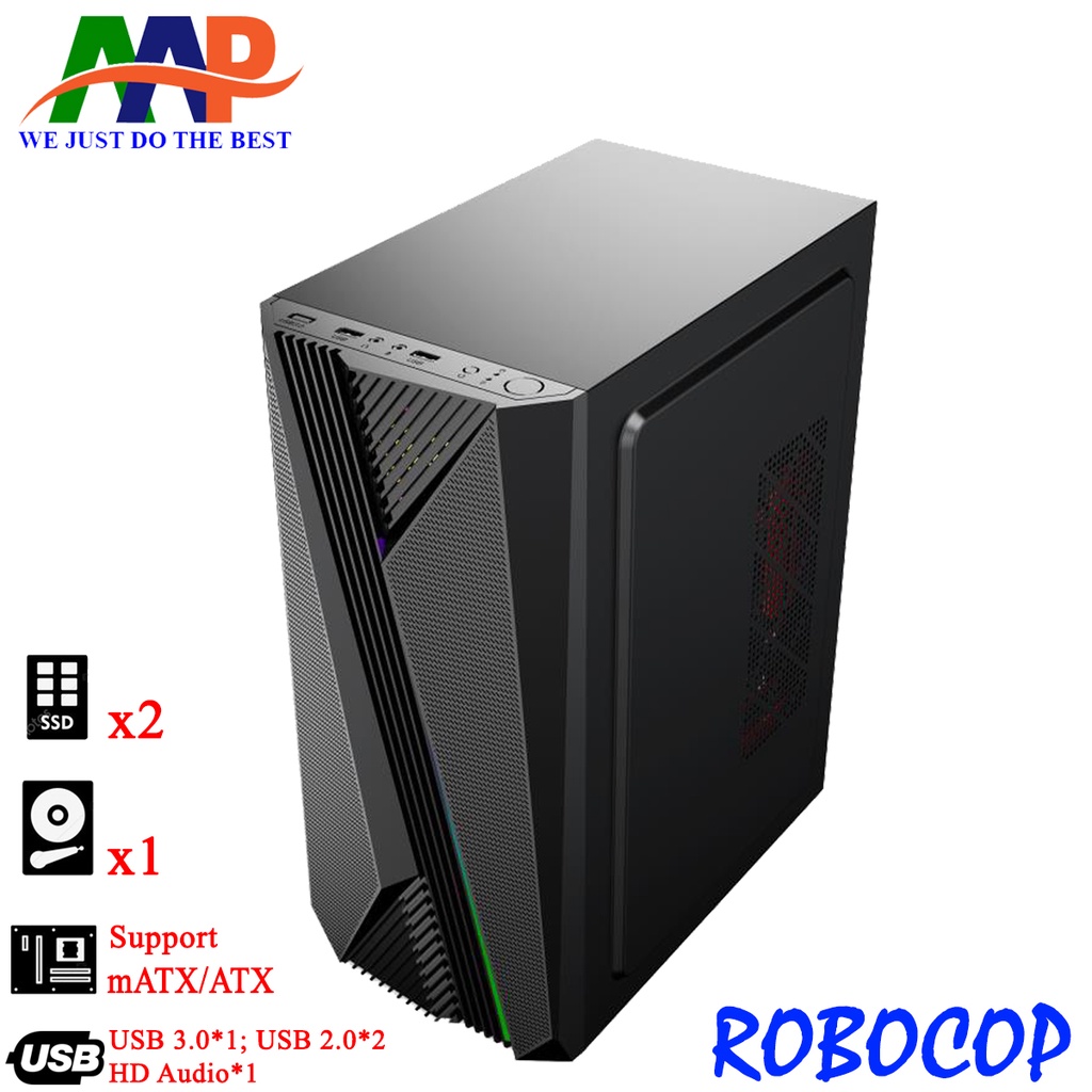 CASE AAP ROBOCOP BLACK
