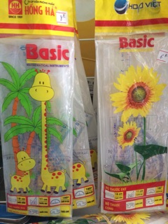 Thước bộ( bộ eke, compa,đo độ, thước)
