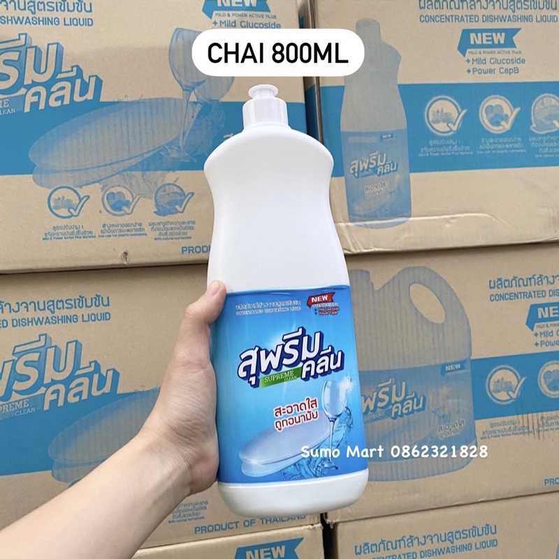 NƯỚC RỬA CHÉN/BÁT THÁI LAN ASU 800ML