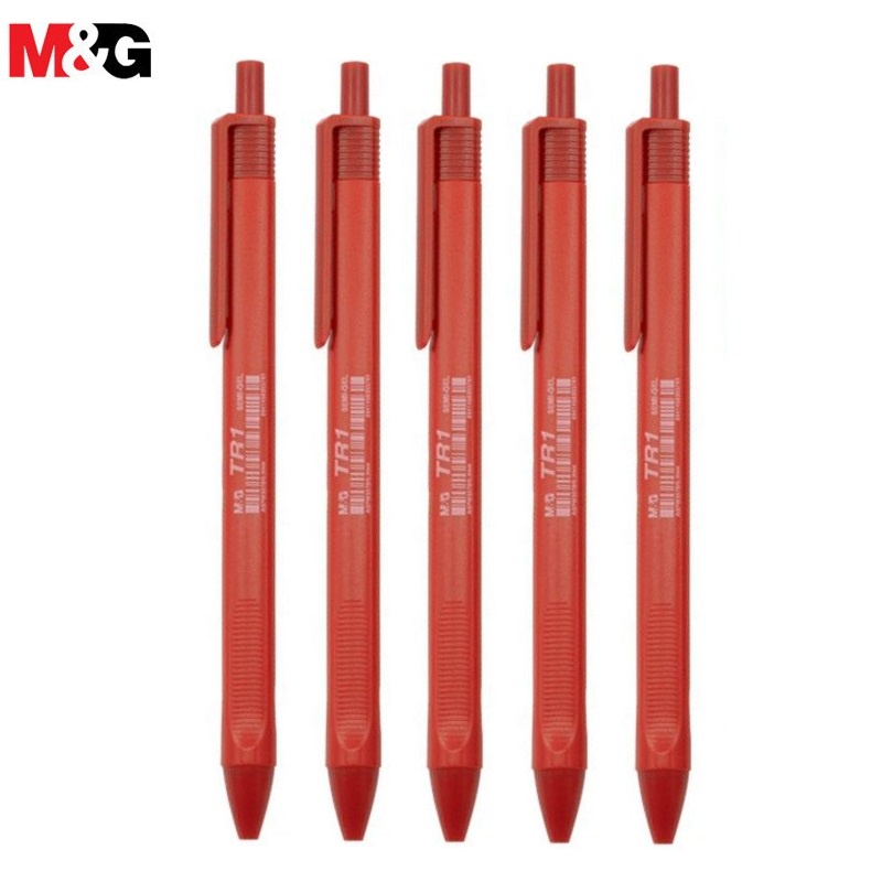 Bút bi dầu tam giác TR1 M&G ABPW 3078 ngòi 0.7mm - Semi gel Ball pen Bút bi dầu viết được trên nhiều chất liệu