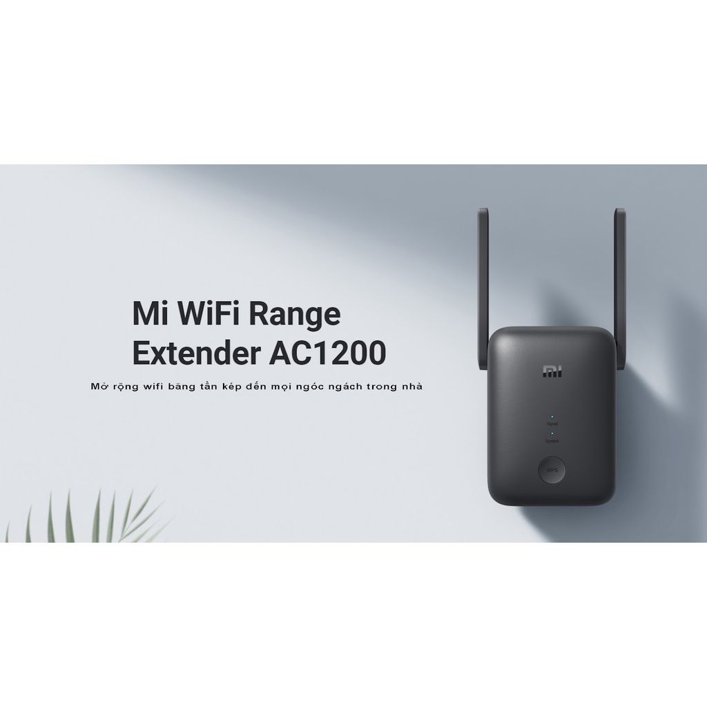 Repeater Kích sóng Wifi Dual band Xiaomi AC1200 RA75 (Bản quốc tế)