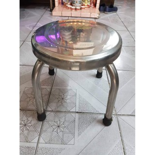 ghế inox 201 cao 50cm (5 tấc )dày 7zem giá rẻ.