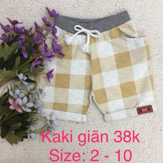 Quần kaki thun 8-33kg