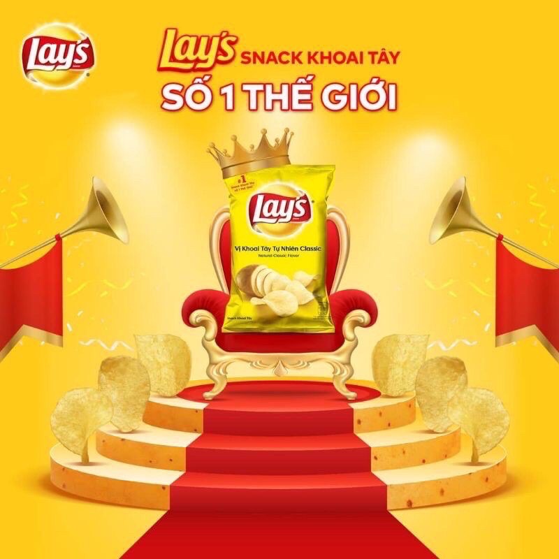 SNACK KHOAI TÂY LAY’S ĐỦ CỠ 35G/63G/95G/150G