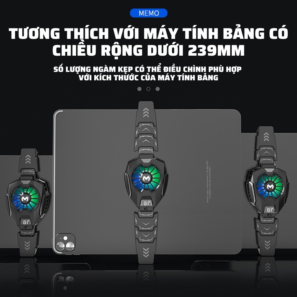 DL05 Tablet | Quạt tản nhiệt dành cho iPad, Máy Tính Bảng