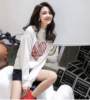 Áo sweater trái tim