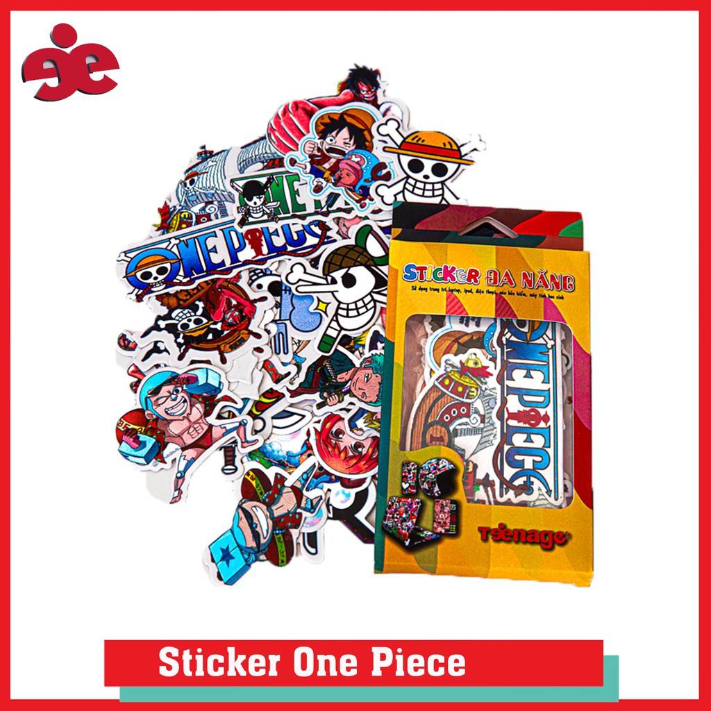 Sticker đa năng One piece cực ngầu 005-(20 hình)