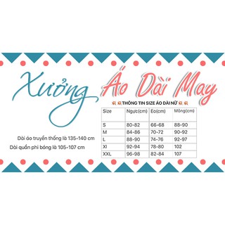 ÁO DÀI BƯNG QUẢ