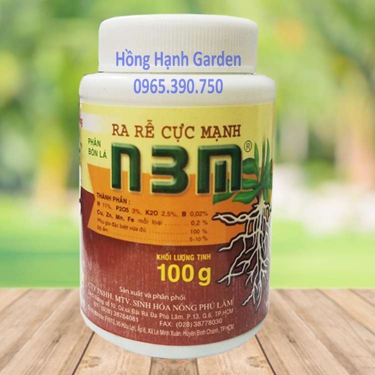Kích Rễ N3M 100g - ra rễ cực mạnh N3M cho cây trồng