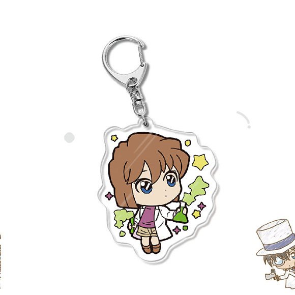 Móc khóa CONAN Thám Tứ Lừng Danh ver MAGIC in hình anime chibi Mica trong acrylic