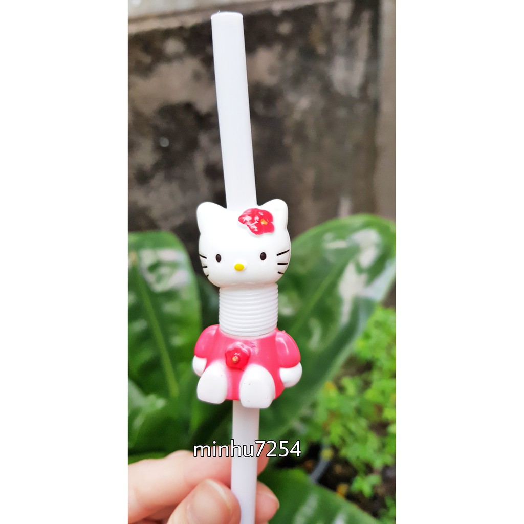 ỐNG HÚT NHỰA HELLO KITTY
