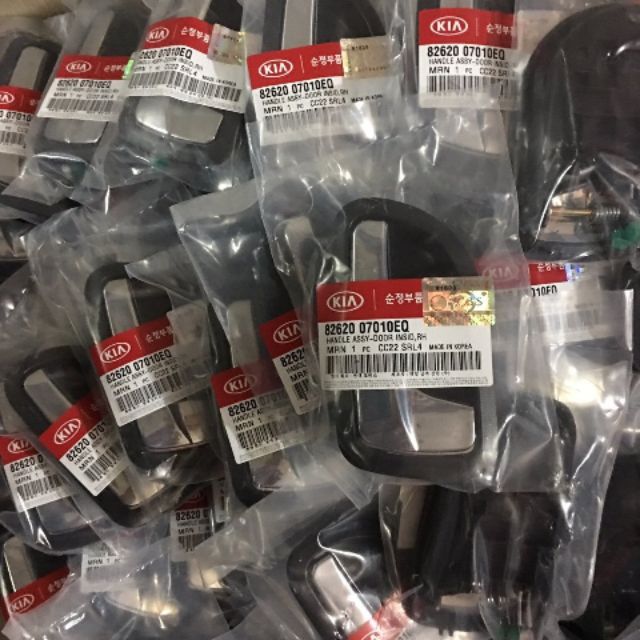 Tay mở cửa trong, Tay mở cửa ngoài cho xe Kia Morning các đời từ 2004 đến 2019 mã  82620-07010,826611Y020