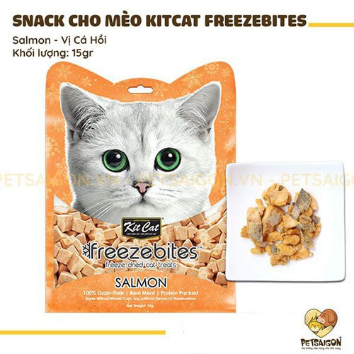 [CHÍNH HÃNG] SNACK ĂN VẶT KITCAT FREEZEBITES CHO MÈO