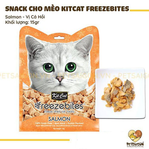 [CHÍNH HÃNG] SNACK ĂN VẶT KITCAT FREEZEBITES CHO MÈO