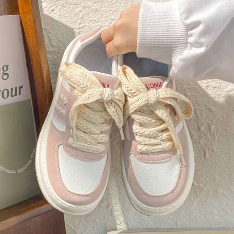 có hàng sẵn Giày Thể Thao Đế Dày Màu Trắng Dễ Phối Đồ Thời Trang Mùa Thu Hàng Mới 2022 TTH320