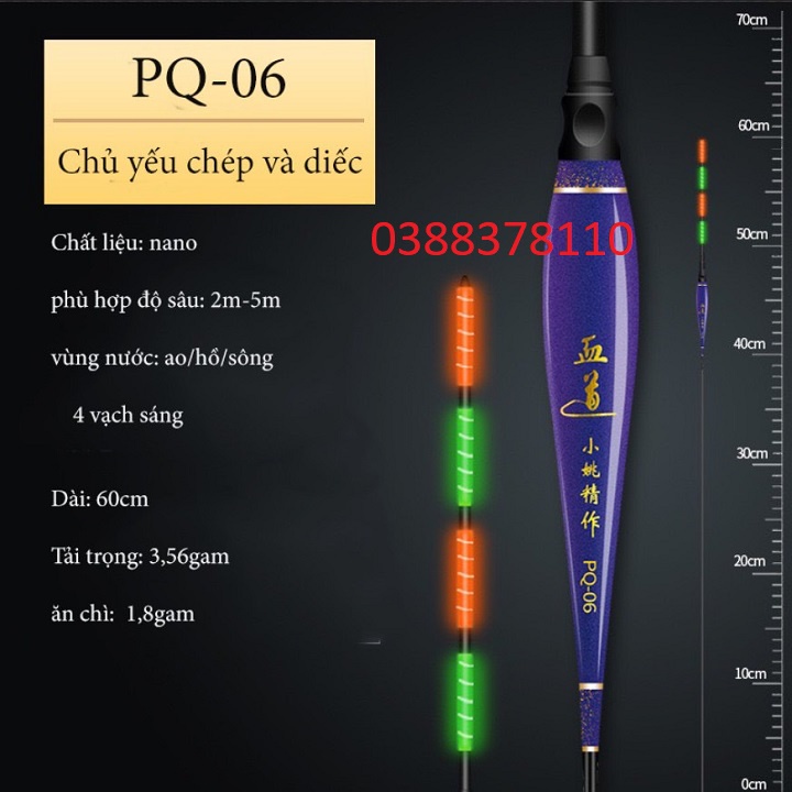 Phao Hố Đấu Săn Hàng Câu Đêm PQ Cao Cấp