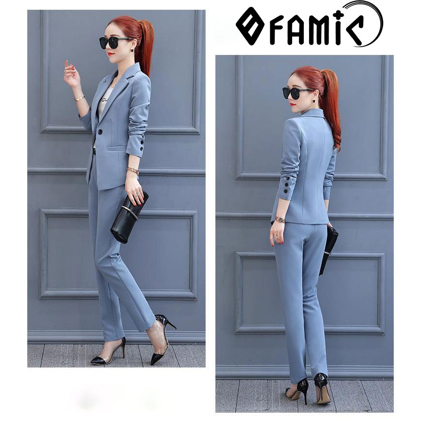 Set Vest Nữ ❤️𝑭𝑹𝑬𝑬𝑺𝑯𝑰𝑷❤️ Bộ Vest Nữ Công Sở Hàn Quốc Sang Trọng Và Cá Tính | BigBuy360 - bigbuy360.vn