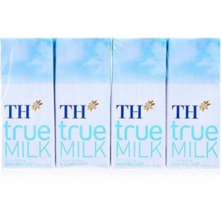 Sữa tươi tiệt trùng nguyên chất TH true milk (4 hộp *180ml) tlmtbb