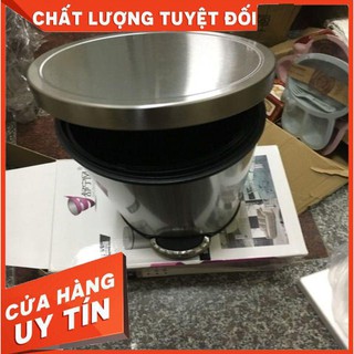 Thùng rác, bật rác inox ( 5 lít, 7 lít, 8  lít, 12 lít )