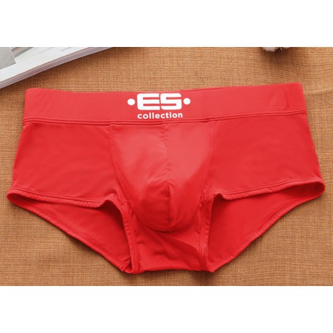 [free ship 50k + che tên đơn hàng] quần lót nam, quần lót boxer thun lạnh in chữ es đẹp (hình chụp tại shop)
