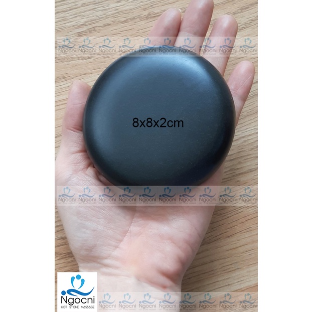 Đá Nóng Massage Spa Oval 8x6cm - Tròn 8x8cm - Chữ nhật 11x7cm - Oval lớn 9x6.5cm - Đá kẹp chân - cây ấn huyệt