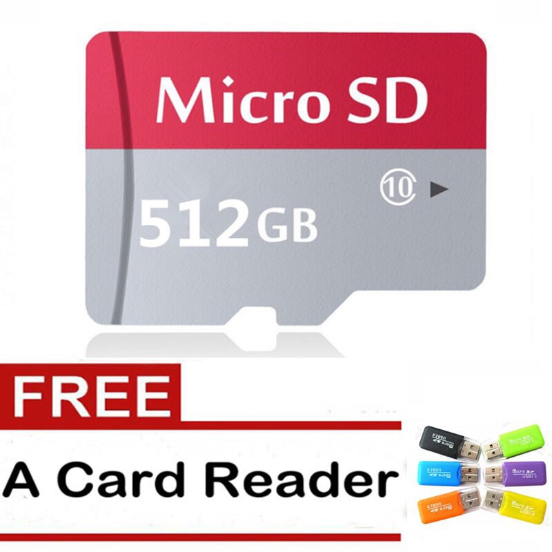 Thẻ nhớ Micro SD / TF dung lượng 128GB / 256GB kèm thiết bị chuyển đổi