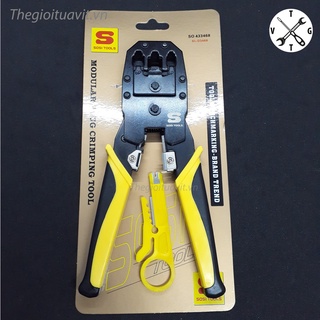 Kìm bấm mạng đa năng sosi tools si-d3468