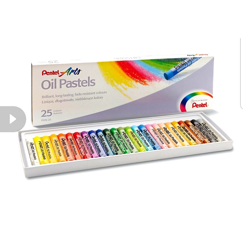 SÁP DẦU PENTEL 25 MÀU