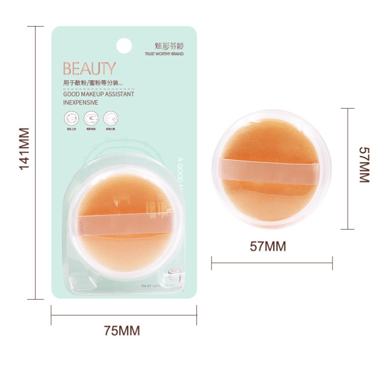 [Hàng mới về] Mút trang điểm Fenling hình tròn sử dụng cho nhiều mục đích