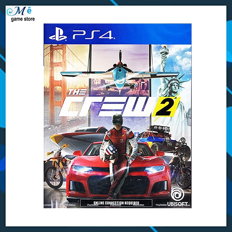 Đĩa game PS4 The Crew 2