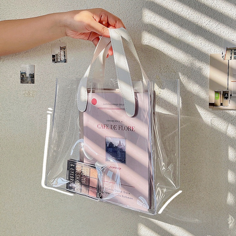 Túi Đựng Quà Bằng Nhựa PVC Có Tay Cầm Tiện Dụng