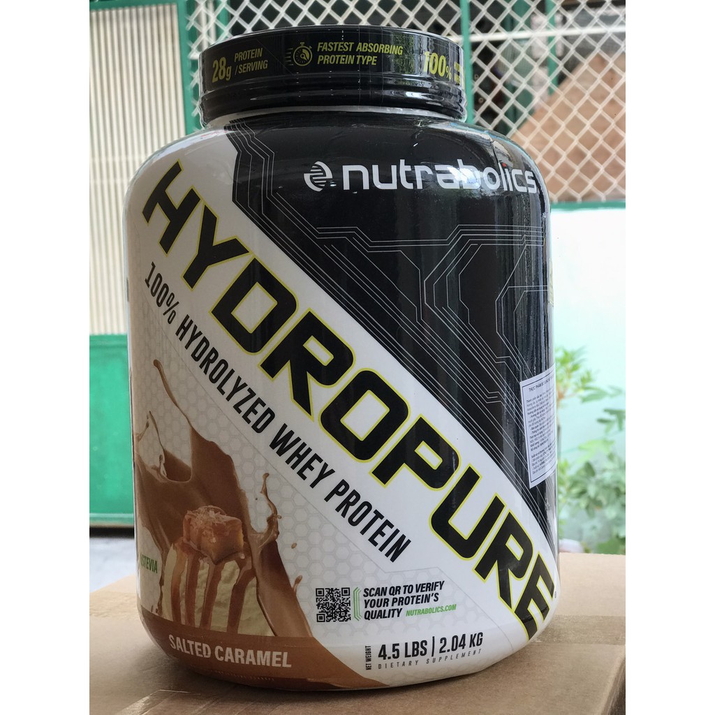 Whey Tăng Cơ Giảm Mỡ Nutrabolic - Hydropure 4.5 LBS - Chính Hãng 100%