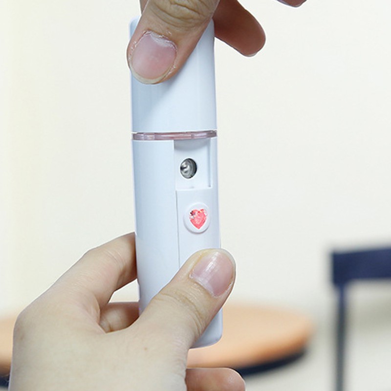Máy phun nước dưỡng ẩm da mini cầm tay sạc USB