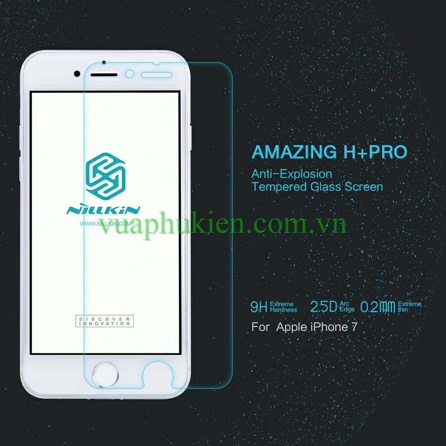 Kính cường lực NILLKIN Amazing H+ PRO Iphone 6/6s/7/8/6s plus/7plus/8plus.hàng chính hãng