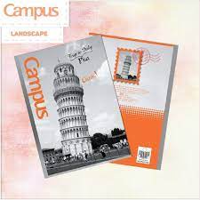 Vở campus 200 trang hình kỳ quan sang chảnh Landscape  ANKICO