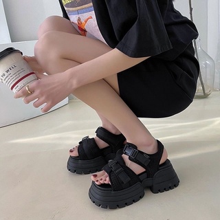 (HÀNG ORDER/ ẢNH THẬT) Dép sandal đế độn bánh mì ulzzang