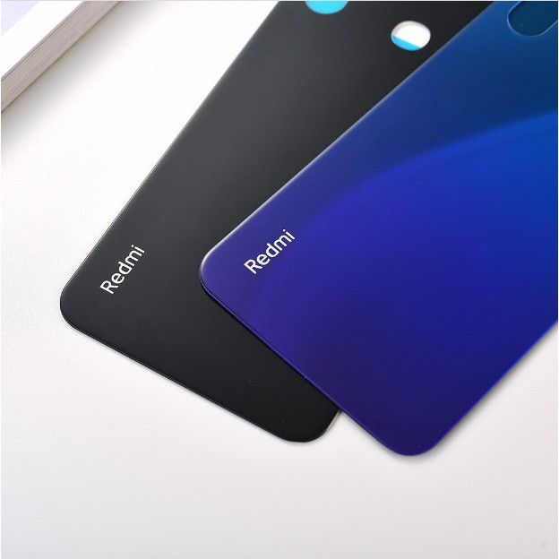Nắp lưng Xiaomi Redmi Note 8 - Chất liệu kính Có quà tặng kèm