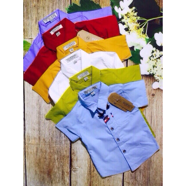 [ XẢ HÀNG ]Áo sơ mi ngắn tay bé trai, chất lenni cotton đẹp, mịn, mát, cực co dãn